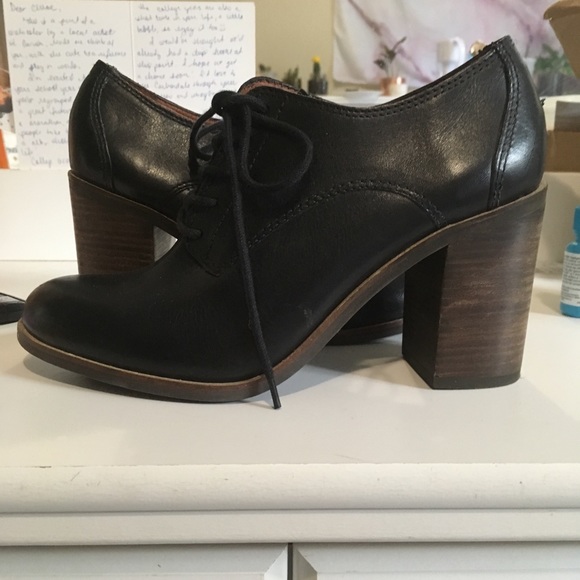 Lucky Brand Shoes - Black leather booties Lucky Brand